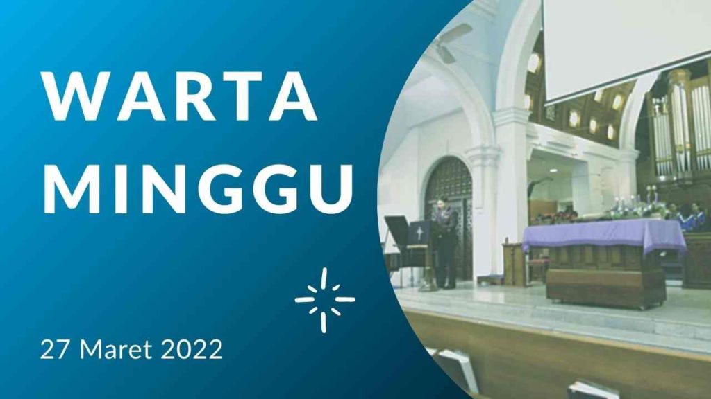 Warta Minggu 27 Maret 2022