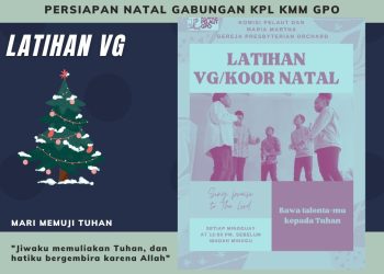 Featured_latihanVG2 latihan koor Natal Gabungan KPL dan KMM 2022