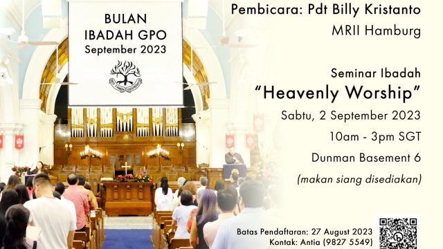 Seminar heavenly worship i