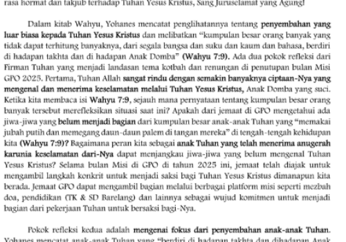 Warta 31 Aug’25 Warta 31 Aug'25