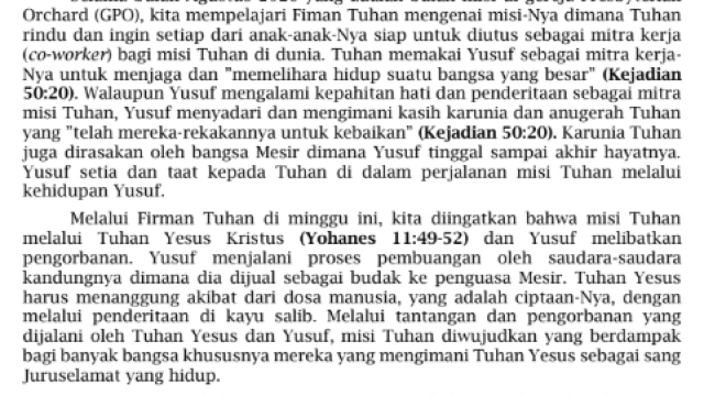 warta 30 Agustus 2026